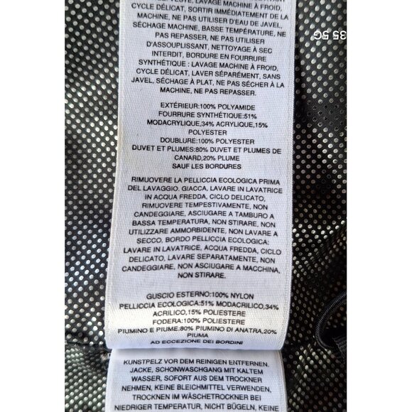 Columbia Womens Down Omni-Heat Insulated Hooded Puffer Jacket W/ Faux Fur Trim - Picture 10 of 15